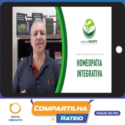 Terapeuta em Homeopatia - Marcelo Rigotti