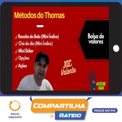Chá Da Tarde e Receita de Bolo + Setups de Dolar e Índice (Média de 15) - Thomas (Escola Para Uber)
