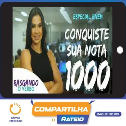 Hackeando o Enem: Redação - Cíntia Chagas