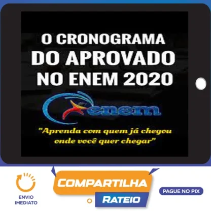 O Cronograma do Aprovado no ENEM - Matheus Borges