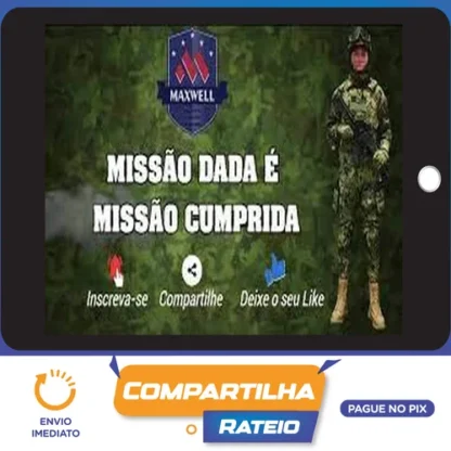 Pré Militar de Português e Inglês - Maxwell