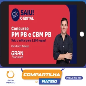 PM PB: Soldado PM, Combatente (QPC) (Pós-Edital) - Gran Cursos Online