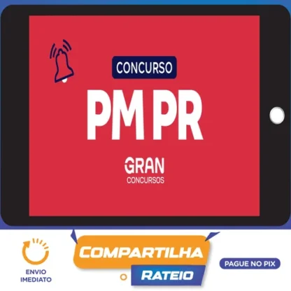PM RR: 2º Tenente PM do Quadro de Oficiais Combatentes da Policial Militar (QOCPM) - Gran Cursos Online
