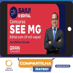 SEE MG: Professor de Educação Básica, Matemática (Pós-edital) - Gran Cursos Online